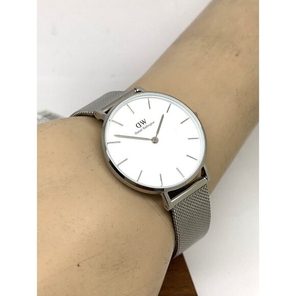Daniel Wellington Womens Watch DW00100164 White Dial 32mm Silver Steel M… - Picture 6 of 14